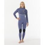 Combinaison De Surf Rip Curl Femme  E-Bomb 3/2 Zip Free