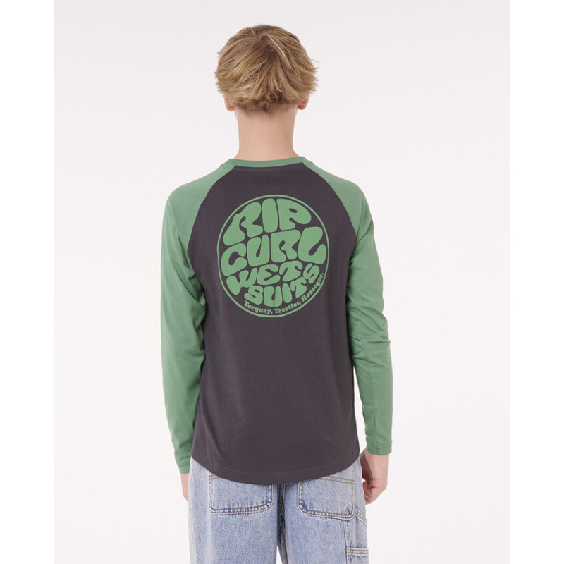 T-Shirt manches longues Enfant Rip Curl Wettie Icon 