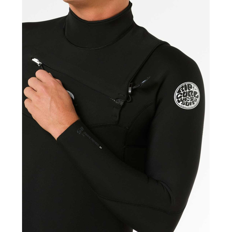 Combinaison de Surf 4/3 Rip Curl Homme Dawn Patrol Pro Chest Zip