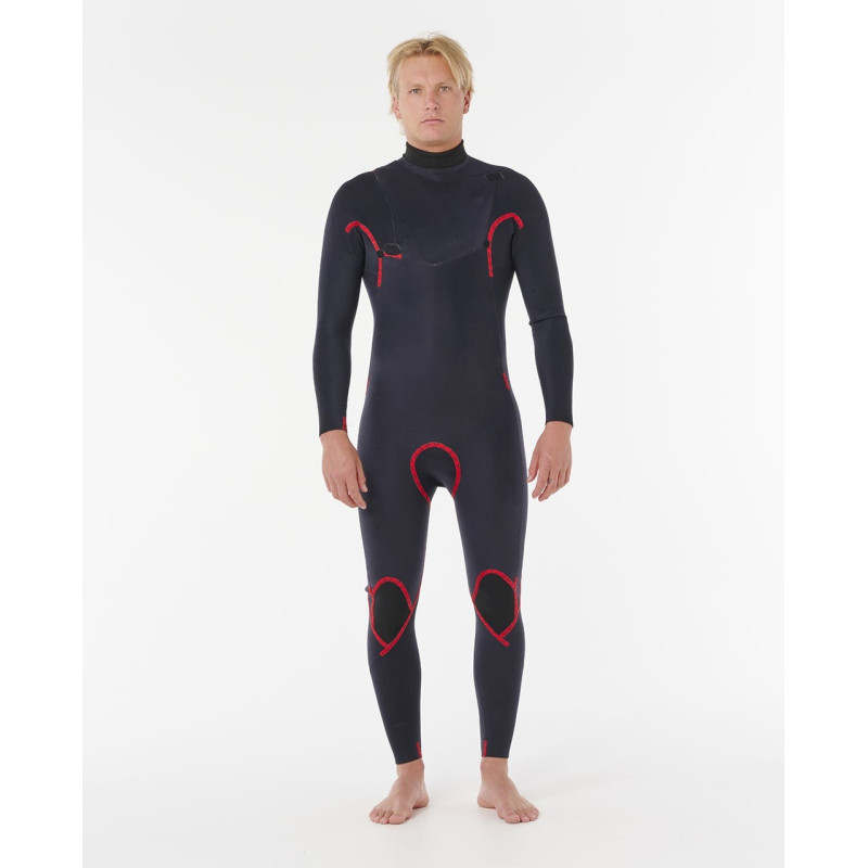 Combinaison de Surf 4/3 Rip Curl Homme Dawn Patrol Pro Chest Zip