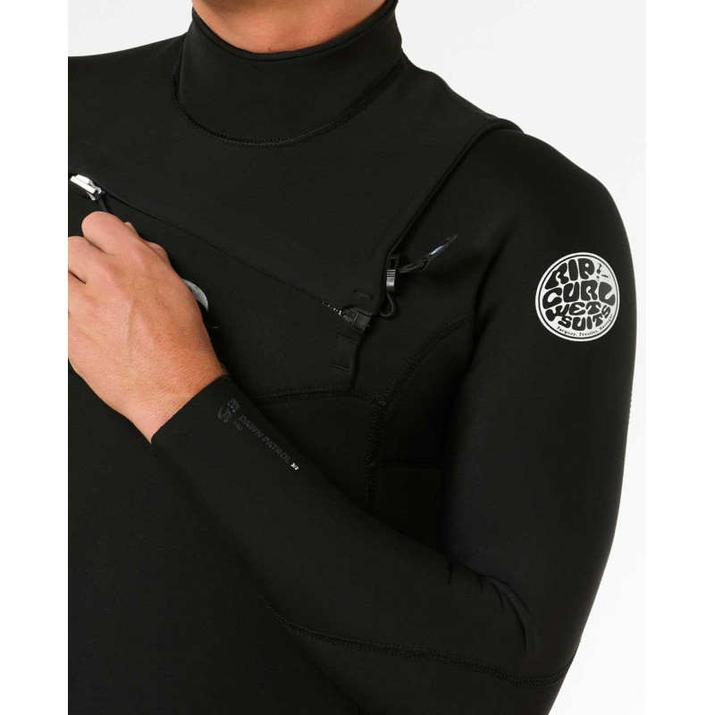 Combinaison de Surf 3/2 Rip Curl Homme Dawn Patrol Pro Chest Zip