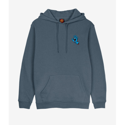 Sweat à Capuche Santa Cruz Screaming Hand Chest  - Storm Grey