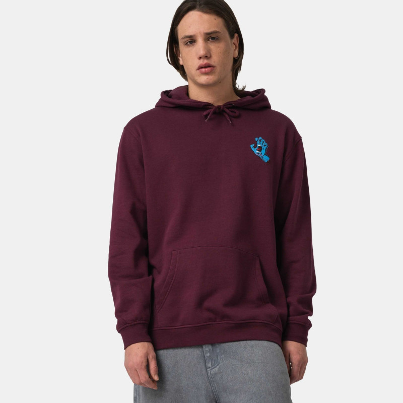 Sweat à Capuche Santa Cruz Screaming Hand Chest 