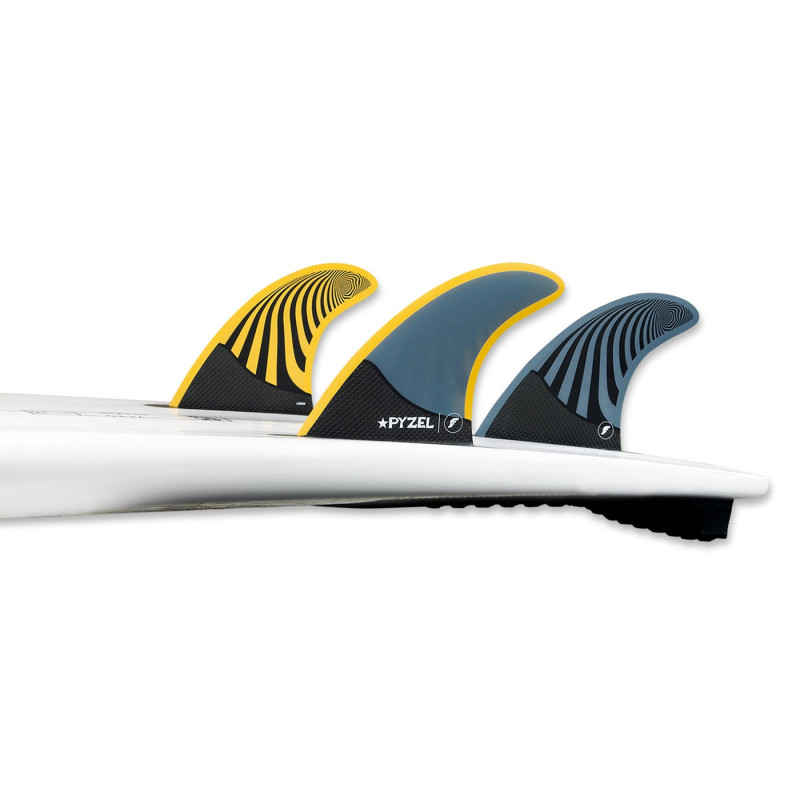 Dérives de Surf Futures Thruster Pyzel RTM Hex