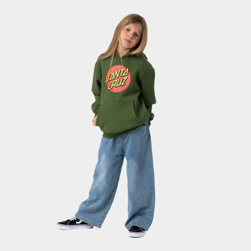 Sweat à Capuche Santa Cruz Enfant Classic Dot