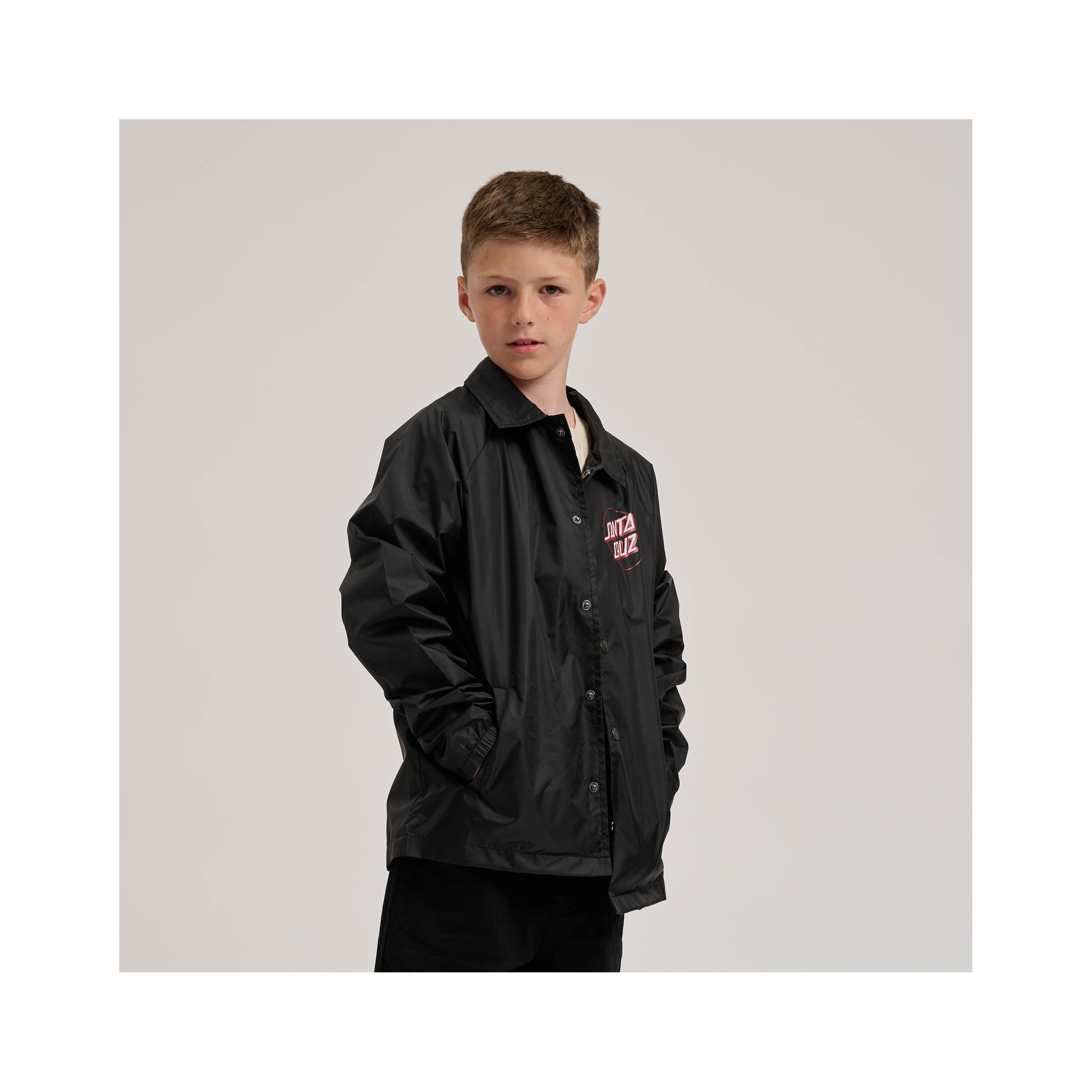 Veste Zippée Noire à Rayures Chris-Anne - Taille 10 - Neuf Sans étiquettes