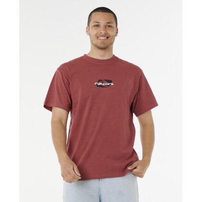 T-Shirt Rip Curl Medina Splat - Apple Butter