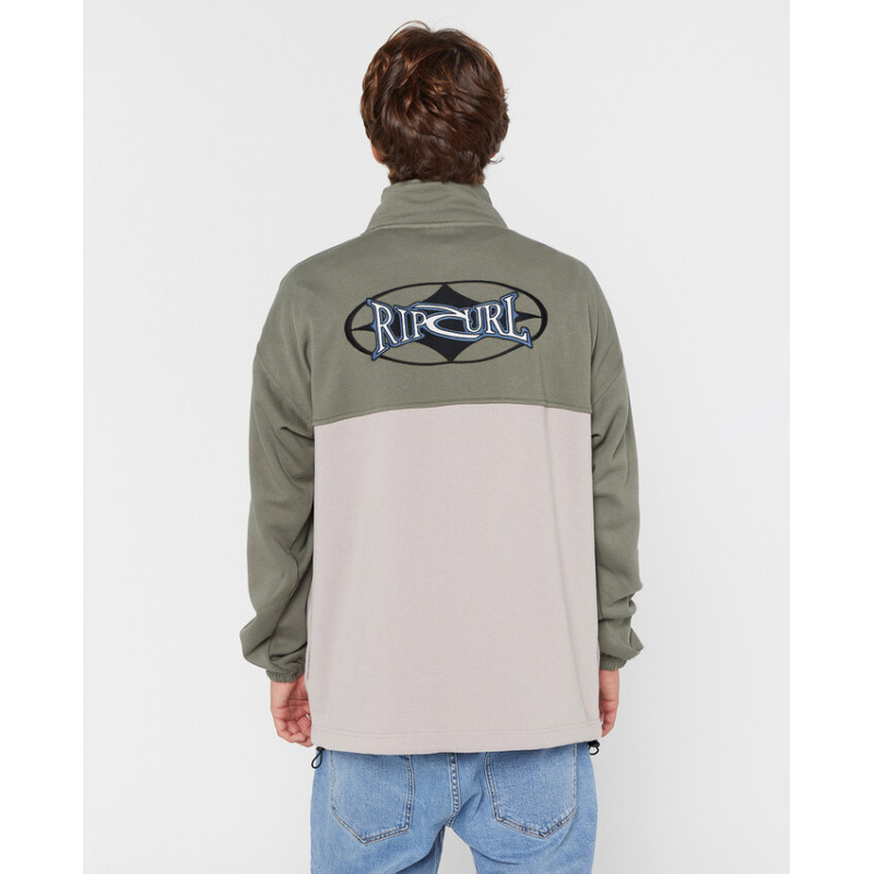 Sweat 1/4 Zip Rip Curl Heritage Oval