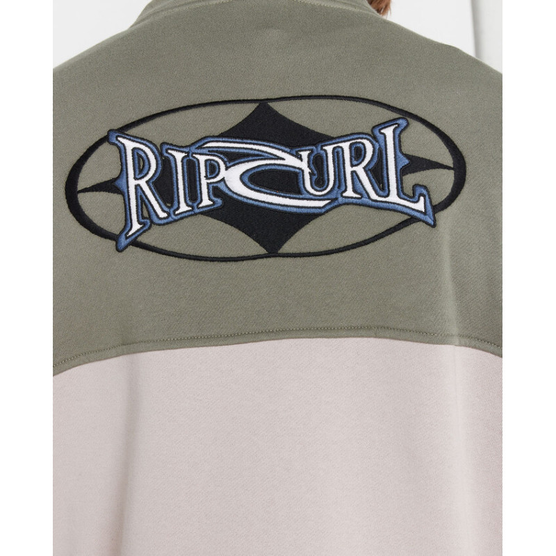 Sweat 1/4 Zip Rip Curl Heritage Oval