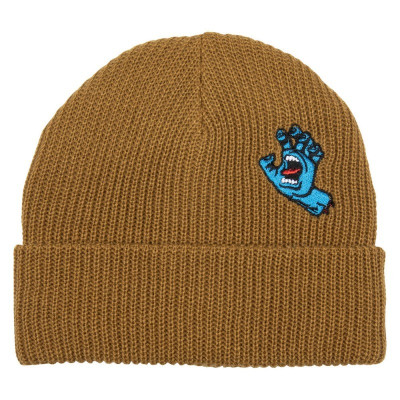 Bonnet Santa Cruz Screaming Mini Hand  - Wheat