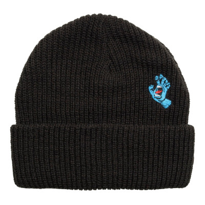 Bonnet Santa Cruz Screaming Mini Hand  - Black