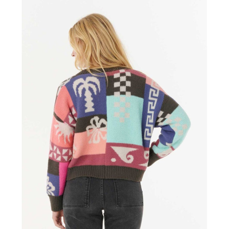 Sweat Rip Curl Cardigan Jacquard Keepsakes 