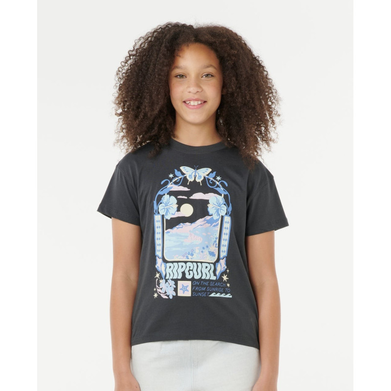 T-Shirt Fille Rip Curl Sunset Skies