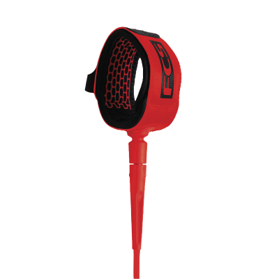 Leash de Surf FCS All Round Essential - Red - 6'