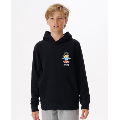 Sweat à Capuche  Enfant Rip Curl Search Icon - Black
