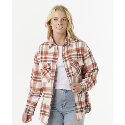 Chemise Rip Curl Oceanic Flannel - Brick