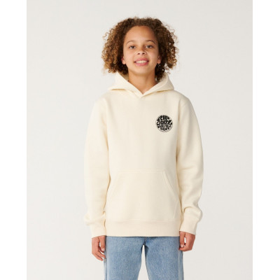 Sweat A Capuche Enfant Rip Curl Wetsuit Icon - Bone