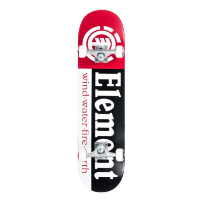 Planche de Skate Complete Element Section 7.75 - Black/White/Red - 7.75"