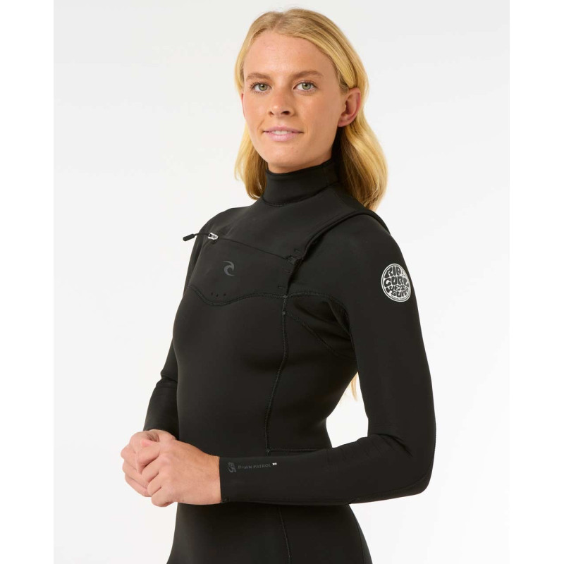 Combinaison de Surf 4/3 Rip Curl Femme Dawn Patrol Chest Zip