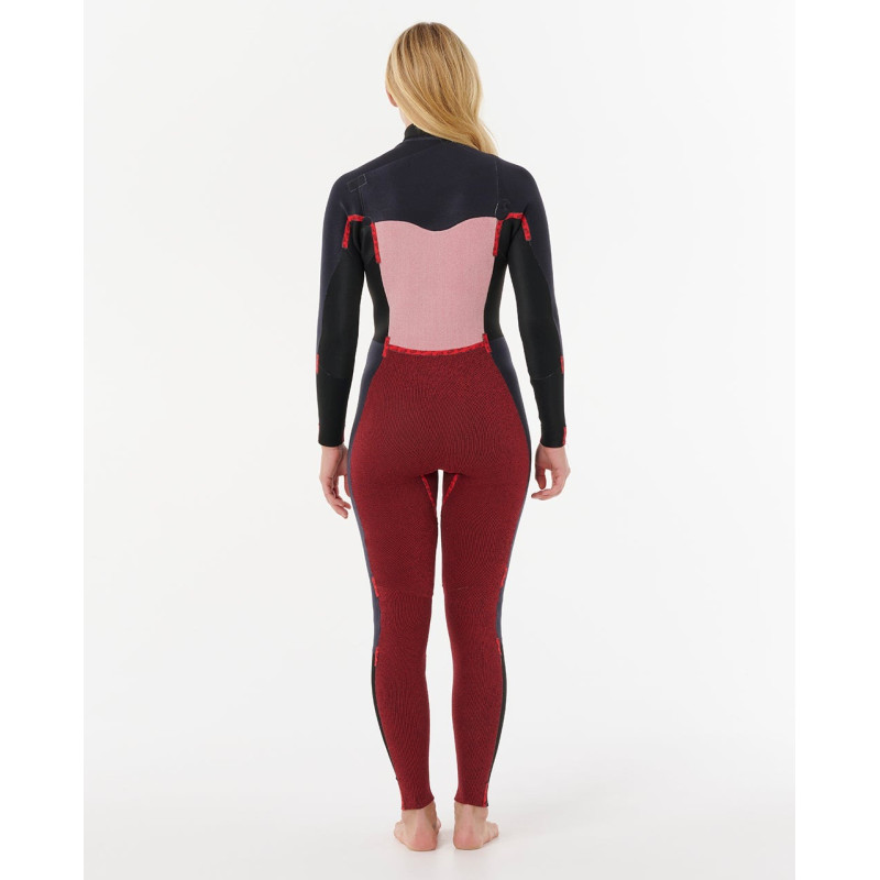 Combinaison de Surf 4/3 Rip Curl Femme Dawn Patrol Chest Zip