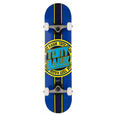 Skate Complet Tony Hawk SS 180+ Badge Logo - Blue/Yellow - 7.5"