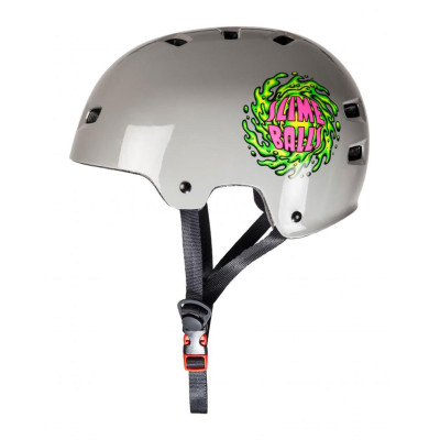 Casque De Skate Bullet x Santa Cruz Slime Balls - Grey