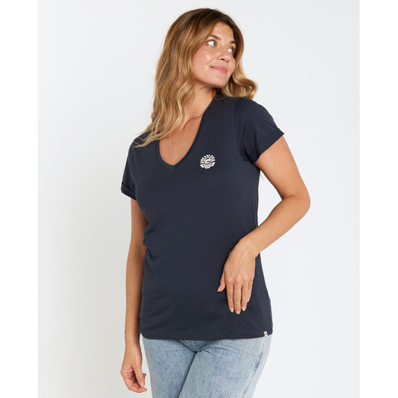 T-Shirt Rip Curl Re Entry V Neck