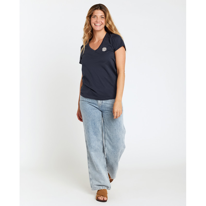 T-Shirt Rip Curl Re Entry V Neck