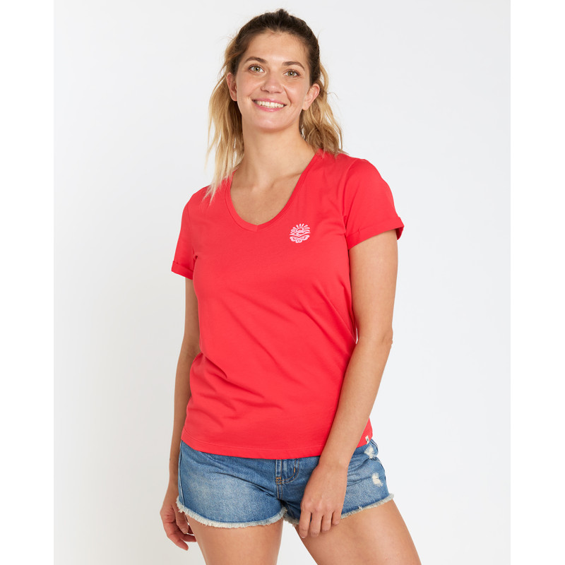 T-Shirt Rip Curl Re Entry V Neck