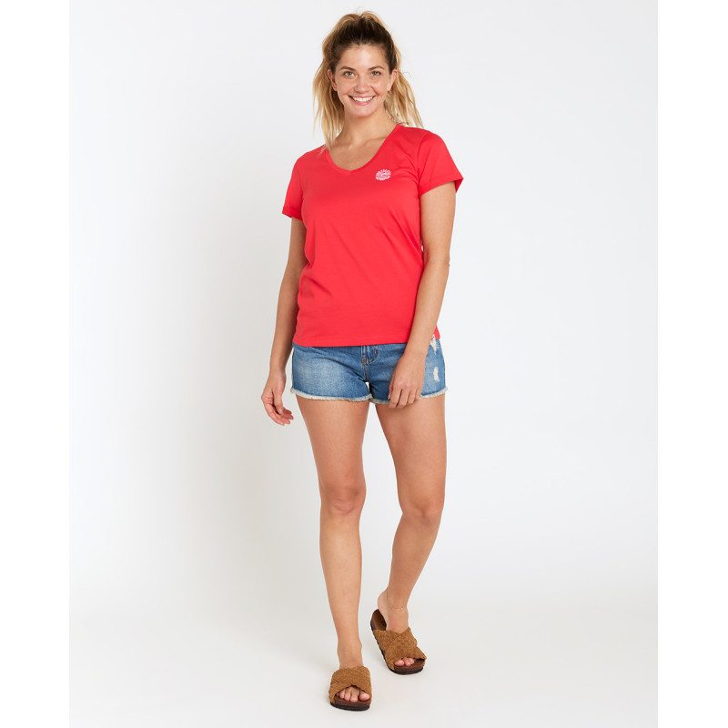 T-Shirt Rip Curl Re Entry V Neck