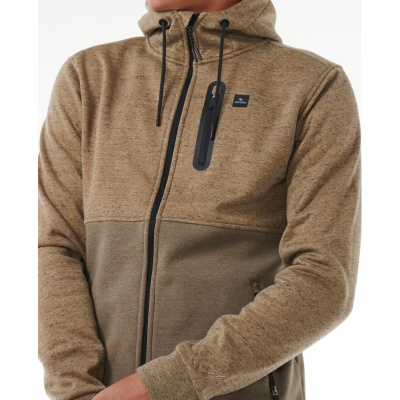 Sweat Zippé à Capuche Rip Curl Departed Anti Series