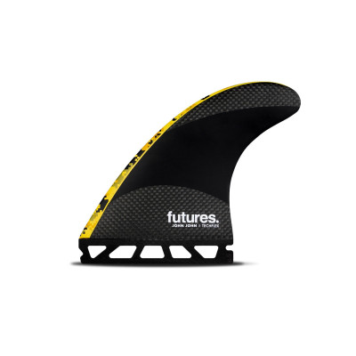 Dérives de Surf Futures Thruster John John Florence Techflex  - M - Digi Yellow