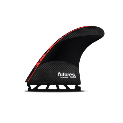 Dérives de Surf Futures Thruster John John Florence Techflex  - L - Digi Red