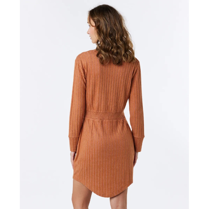 Robe mi-longue à Manches Longues Rip Curl New Cosy