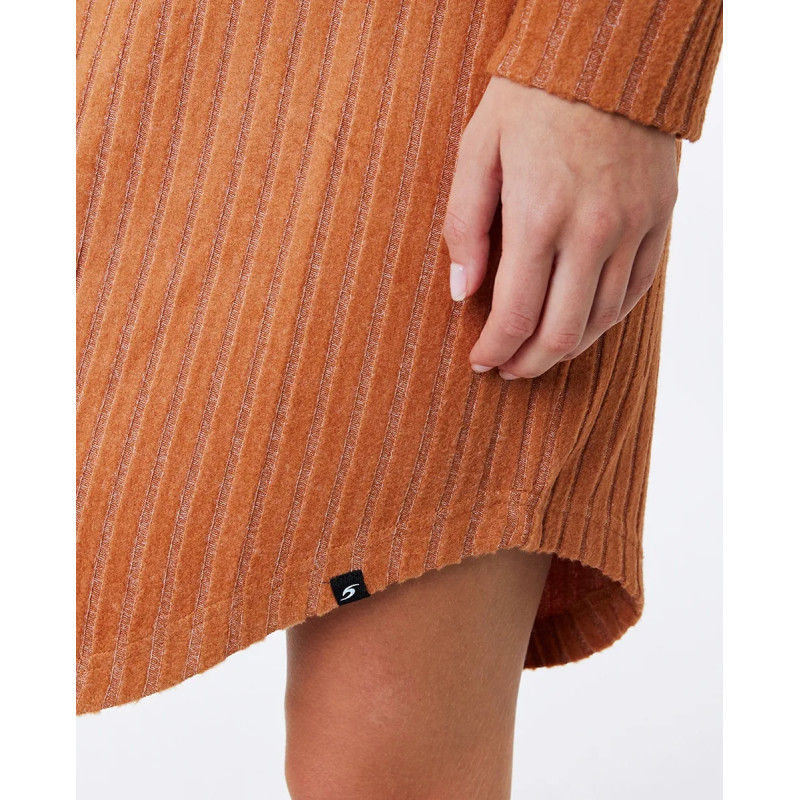 Robe mi-longue à Manches Longues Rip Curl New Cosy