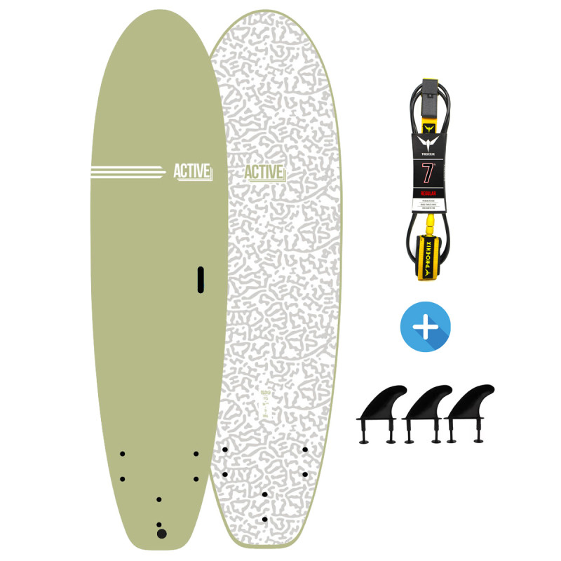 Planche de Surf en Mousse Active Flow