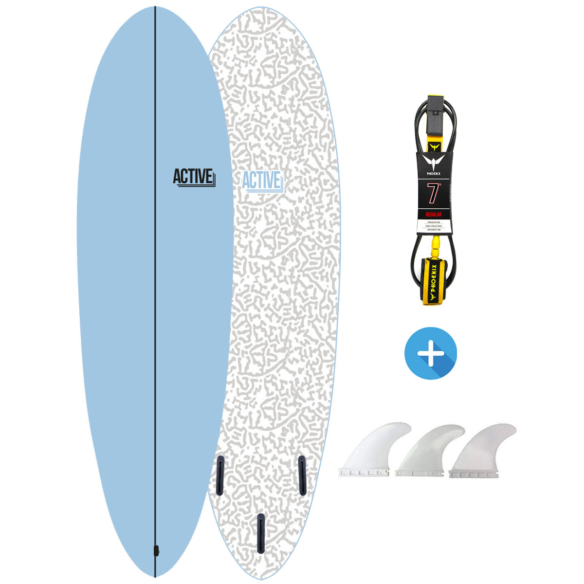 Planche de Surf en Mousse Epoxy Active Smash