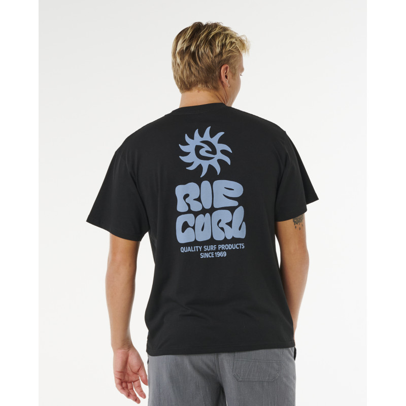 T-Shirt Rip Curl Pacific Rinse Glass Off