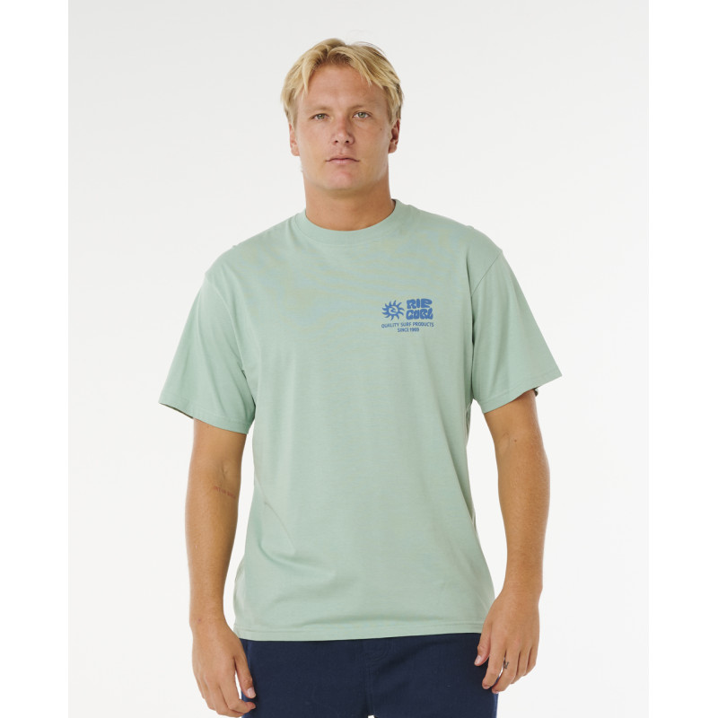 T-Shirt Rip Curl Pacific Rinse Glass Off
