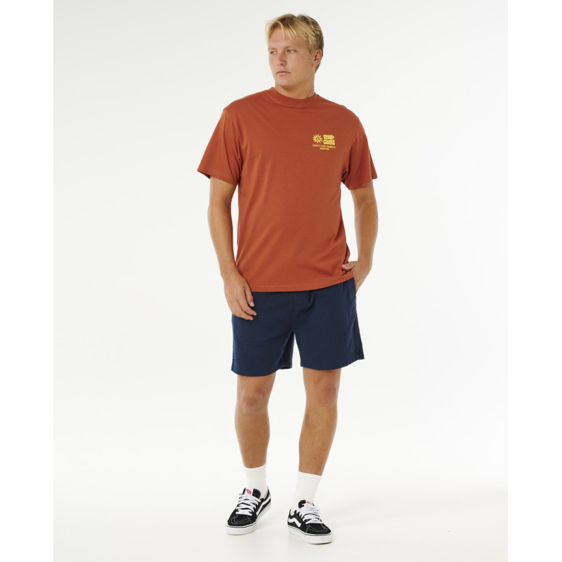 T-Shirt Rip Curl Pacific Rinse Glass Off