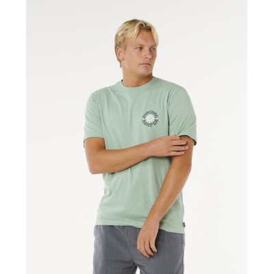 T-Shirt Rip Curl Pacific Rinse Circle - Aloe