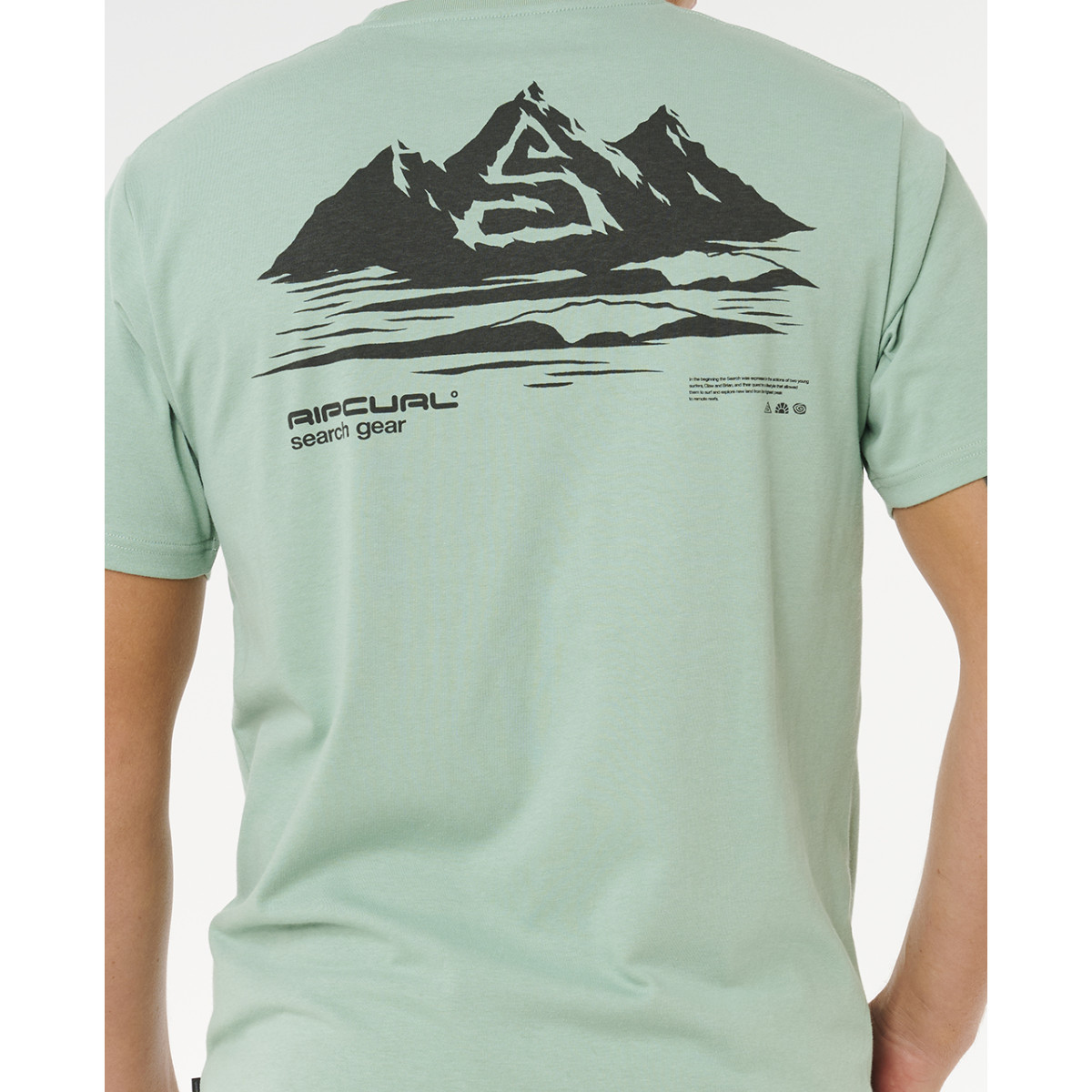 T-Shirt Rip Curl Vaporcool Search Peak