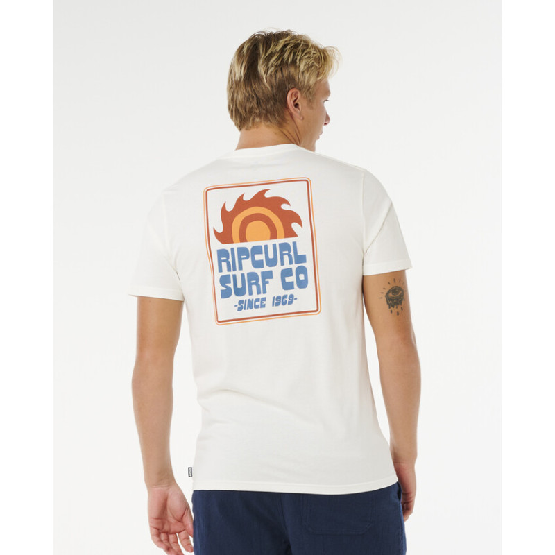T-Shirt Rip Curl Pacific Rinse Sunrise
