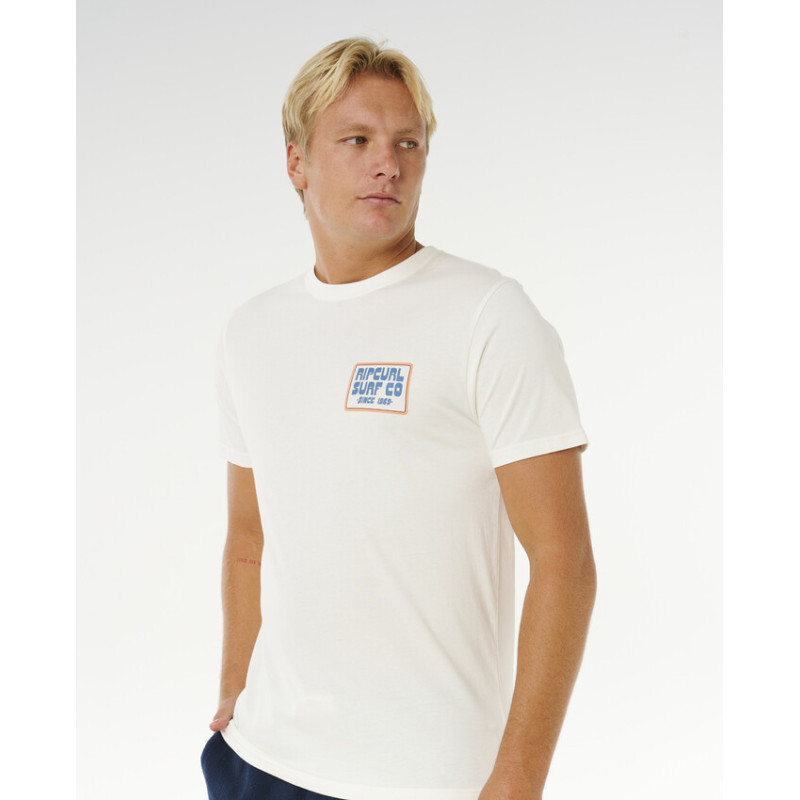 T-Shirt Rip Curl Pacific Rinse Sunrise