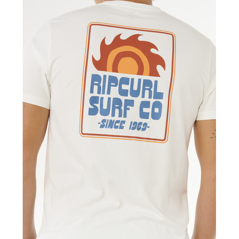 T-Shirt Rip Curl Pacific Rinse Sunrise