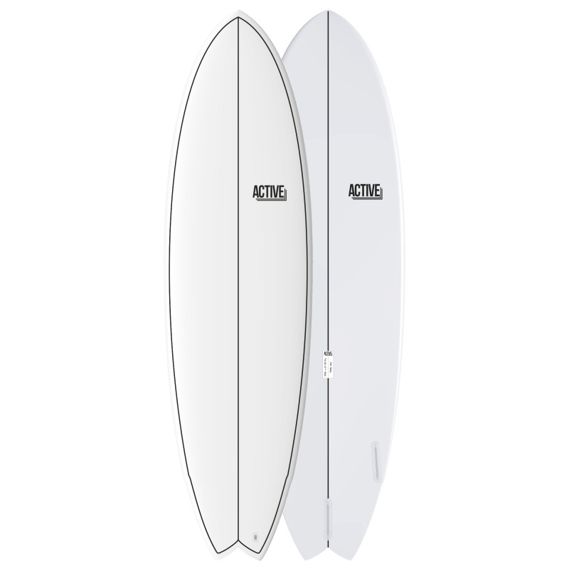 Planche de Surf Active Fish Clear