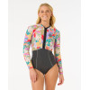 Combinaison De Surf Shorty Rip Curl Femme G Bomb 1.5mm Manches Longues