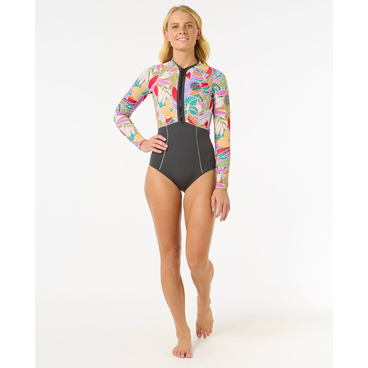 Combinaison De Surf Shorty Rip Curl Femme G Bomb 1.5mm Manches Longues