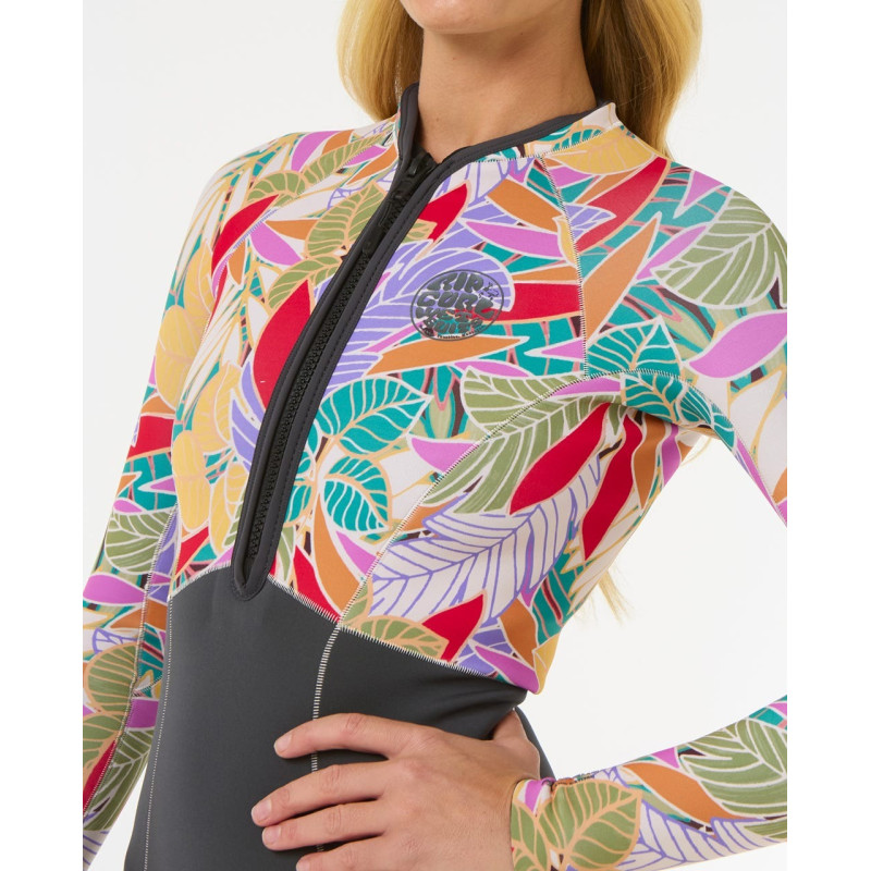 Combinaison De Surf Shorty Rip Curl Femme G Bomb 1.5mm Manches Longues