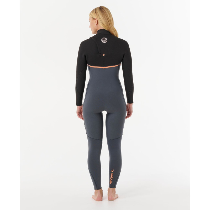 Combinaison De Surf 3/2 Rip Curl Femme E Bomb Chest Zip